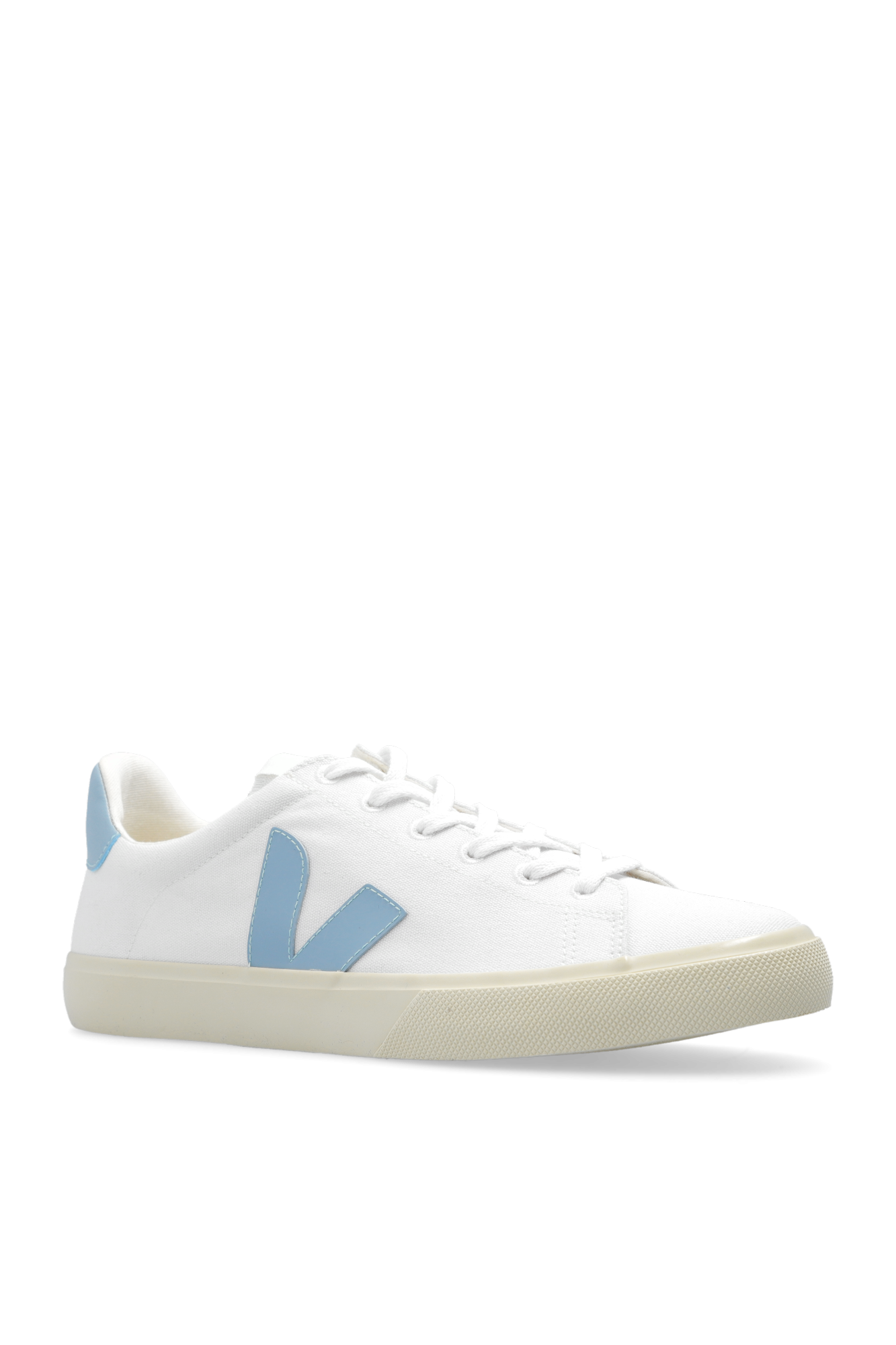 VEJA★ESPLAR★WHITE SABLE Veja | Esplar Leather Trainers - Extra-White Sable | The
